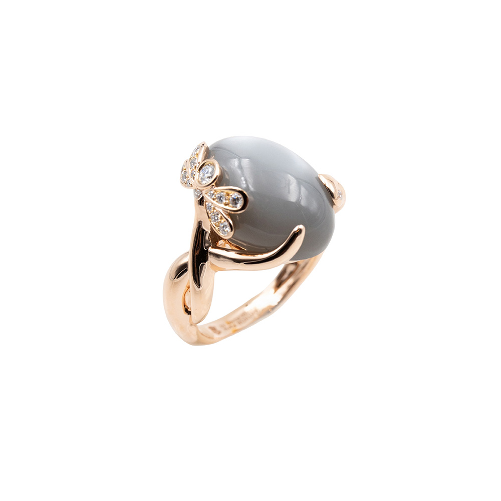 Demoiselle Cabochon ring